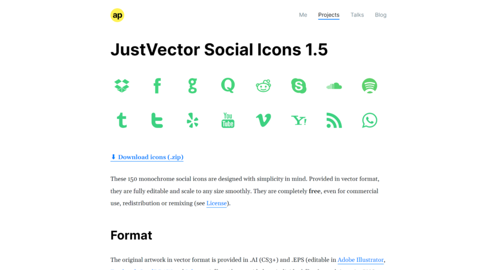 JustVector Social Icons 1.5