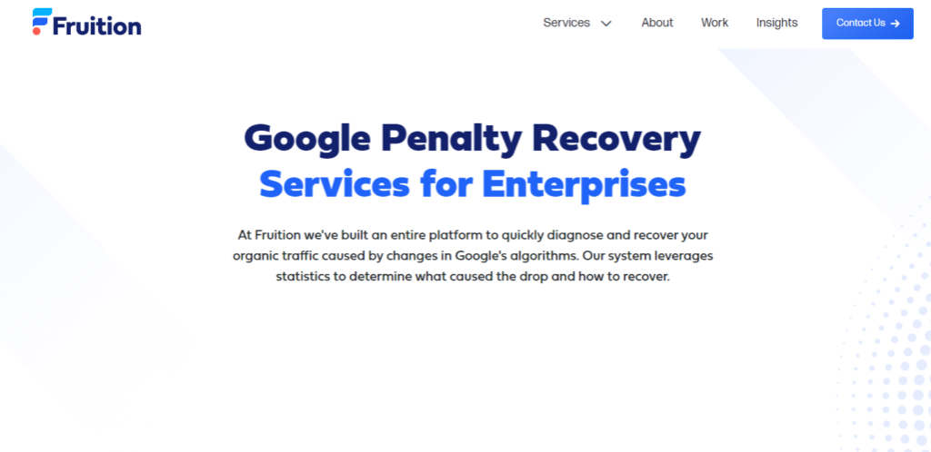 The Google Penalty Checker From Fruition